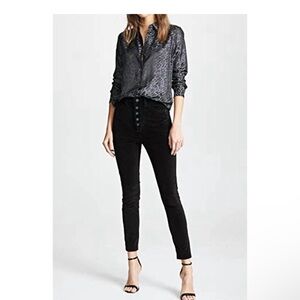 NEW DL1961 - WOMEN'S chrissy ultra high rise crop skinny in lost sz 25
